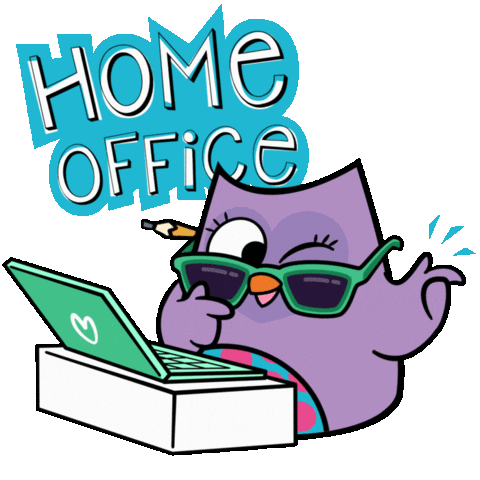 Home Working Sticker by Uatt?