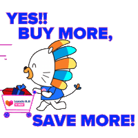 Happy Shopping Sticker by Lazada Malaysia