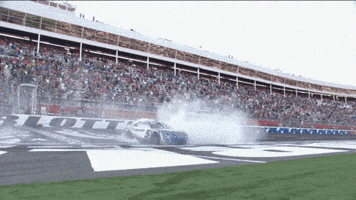 Happy Stock Car Racing GIF by NASCAR