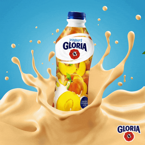 Yogurt Durazno GIF by Gloria_Peru