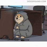 Avoiding Shiba Inu GIF by Doge Pound