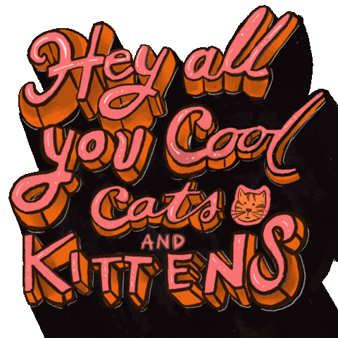 Cat Fun GIF by Britt. Does. Design