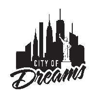 CityOfDreamsNY nyc new york brooklyn queens Sticker