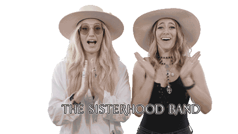 clap good job Sticker by The Sisterhood Band