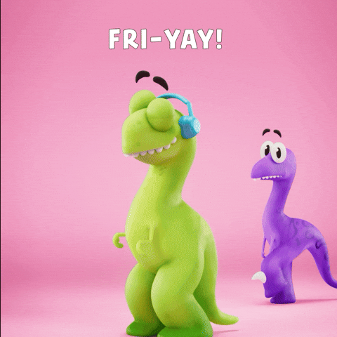 Friends Dancing GIF by Claynosaurz