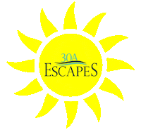 30aescapes sun sunshine 30a 30a sun Sticker