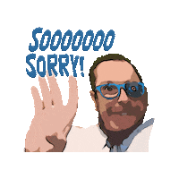 Sorry Surrealism Sticker by NACHTSCHIMMEN Music-Theatre-Language NIGHTSHADES
