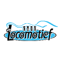 CafedeLocomotief cafe parade loco horeca Sticker