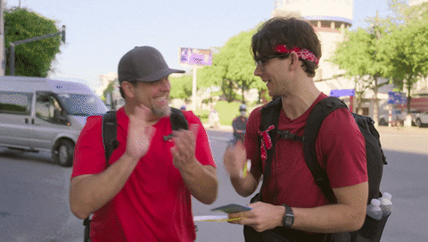 Happy The Amazing Race GIF by CBS