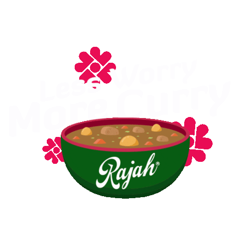 Comida Curry Sticker by Rajah South Africa