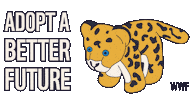 Adopt Amazon Sticker by WWF_UK
