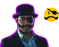 smiley face wink Sticker by Sorry To Bother You