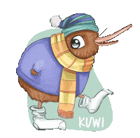New Zealand Winter Sticker