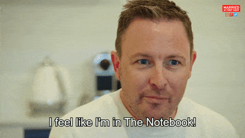 The Notebook Reaction GIF by Married At First Sight