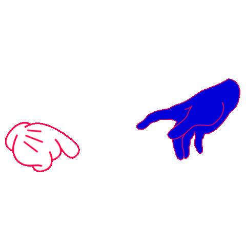 Hand Et Sticker by wearehalo