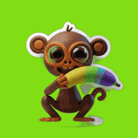 Hungry Monkey GIF