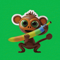 Hungry Monkey GIF