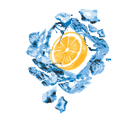 sparklingicespiked dancing summer ice fruit Sticker