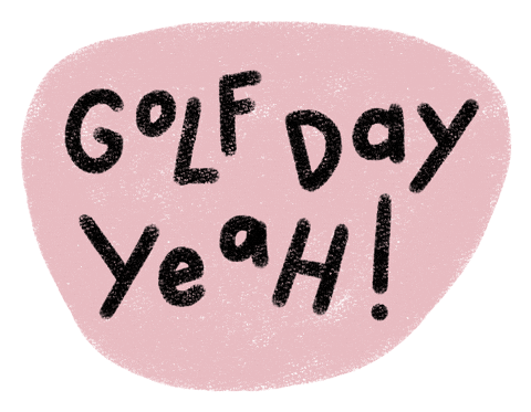 Happy Pink Sticker by Catharina Stewart