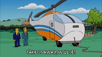 Waving Episode 11 GIF by The Simpsons