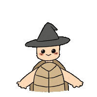 threemuggles night goodnight turtle 可愛 Sticker