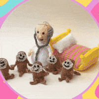 Monkeys Kids Song GIF by TeaCosyFolk