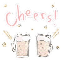 Beer Cheers Sticker