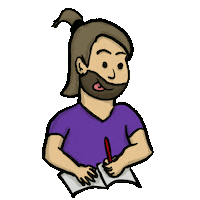 Happy Drawing Sticker