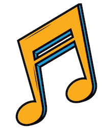 New Music Nota Sticker by Chinelo Agency