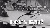 Eat Black And White GIF by Fleischer Studios