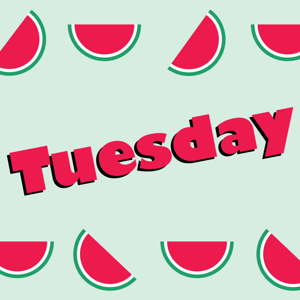 Vibes Tuesday GIF by National Watermelon Association