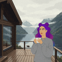 Drinking Coffee Wow GIF by World Of Women
