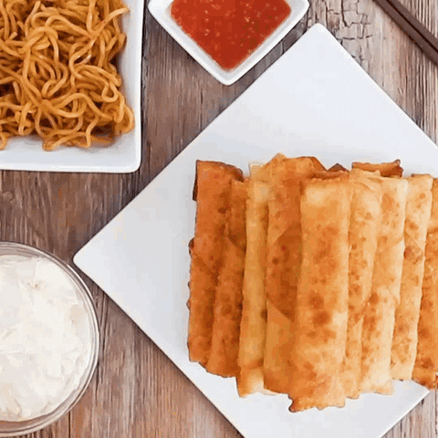 crab stick recipe GIF