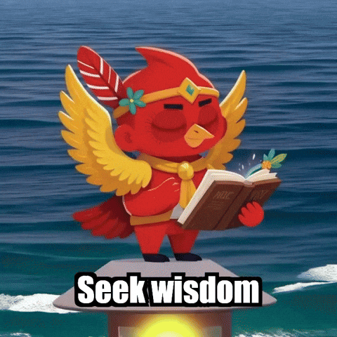 Self-Discovery Wisdom GIF by The Cardinal Virtue
