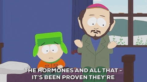 Airsoft Hormones GIF by South Park