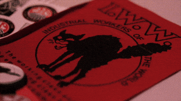 Union Buttons GIF by Industrial Workers of the World