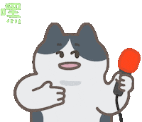 Interview Hello Sticker