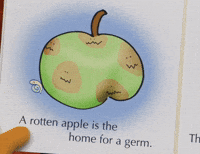 Rotten apple