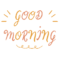 Good Morning Coffee Sticker by letteramuta - Deb