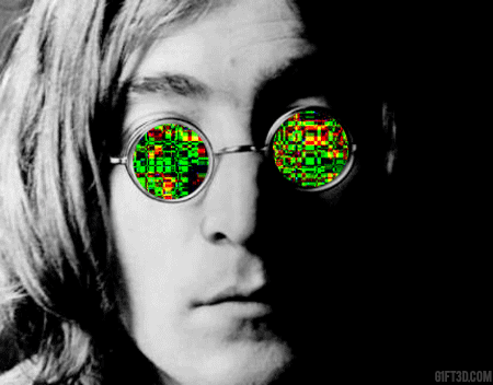 the beatles art GIF by G1ft3d