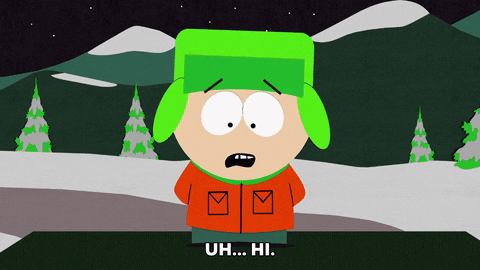 greeting kyle broflovski GIF by South Park 