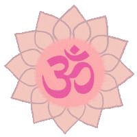 Yoga Pray Sticker by scholzydesign