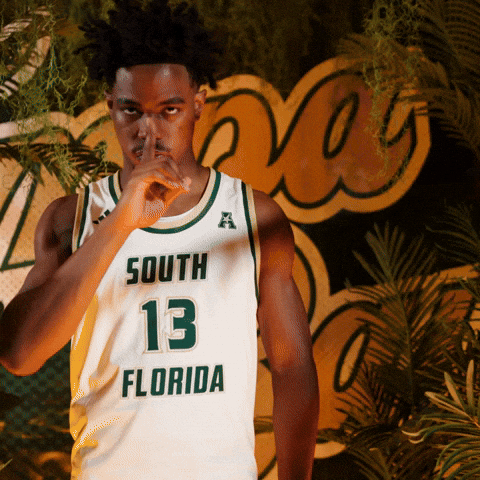 South Florida Basketball GIF by USF Athletics