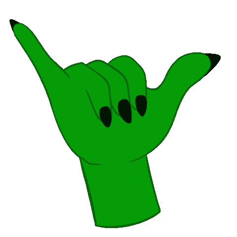 MorganaCota31 giphyupload halloween hand mano Sticker