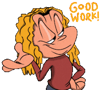 Well Done Good Job Sticker by Elnaz  Abbasi