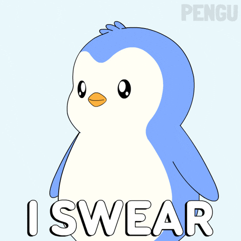I Promise Trust Me GIF by Pudgy Penguins