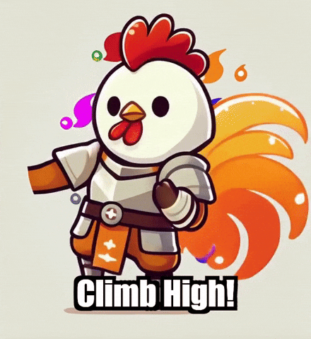 Climbing Climb High GIF by Zorooster