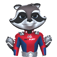 Sleepy Raccoon Sticker by BetFury