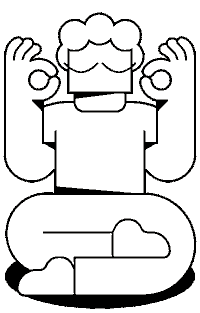 Illustration Ok Sticker by Shira Giladi