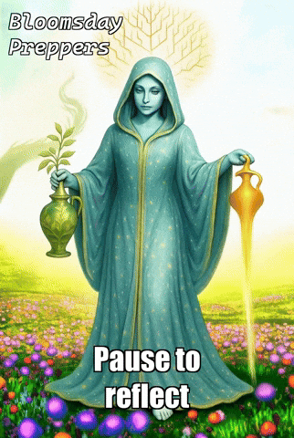 Flowers Resting GIF by Bloomsday Preppers